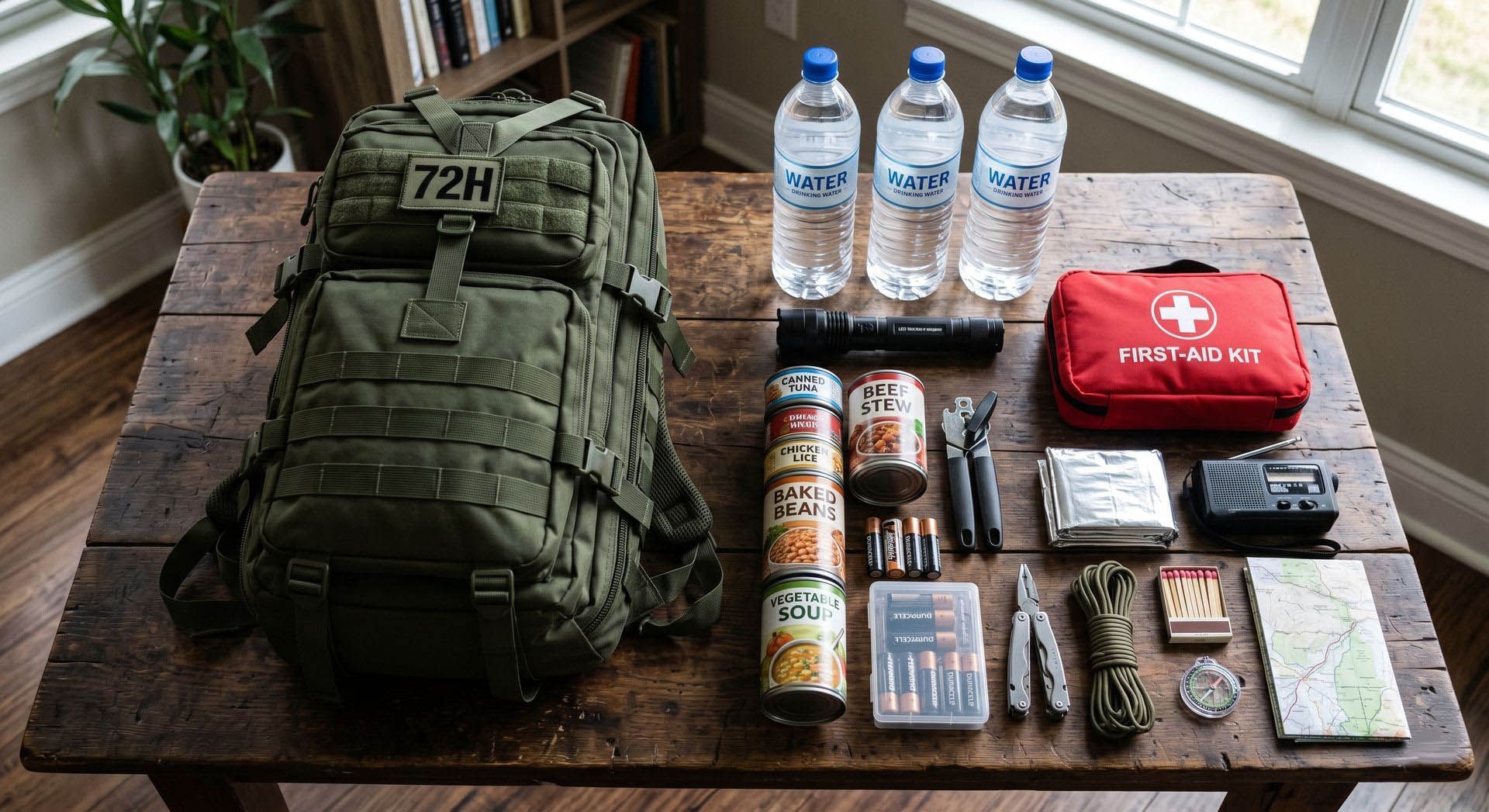 Kit de 72 horas: la guía definitiva (con checklist)