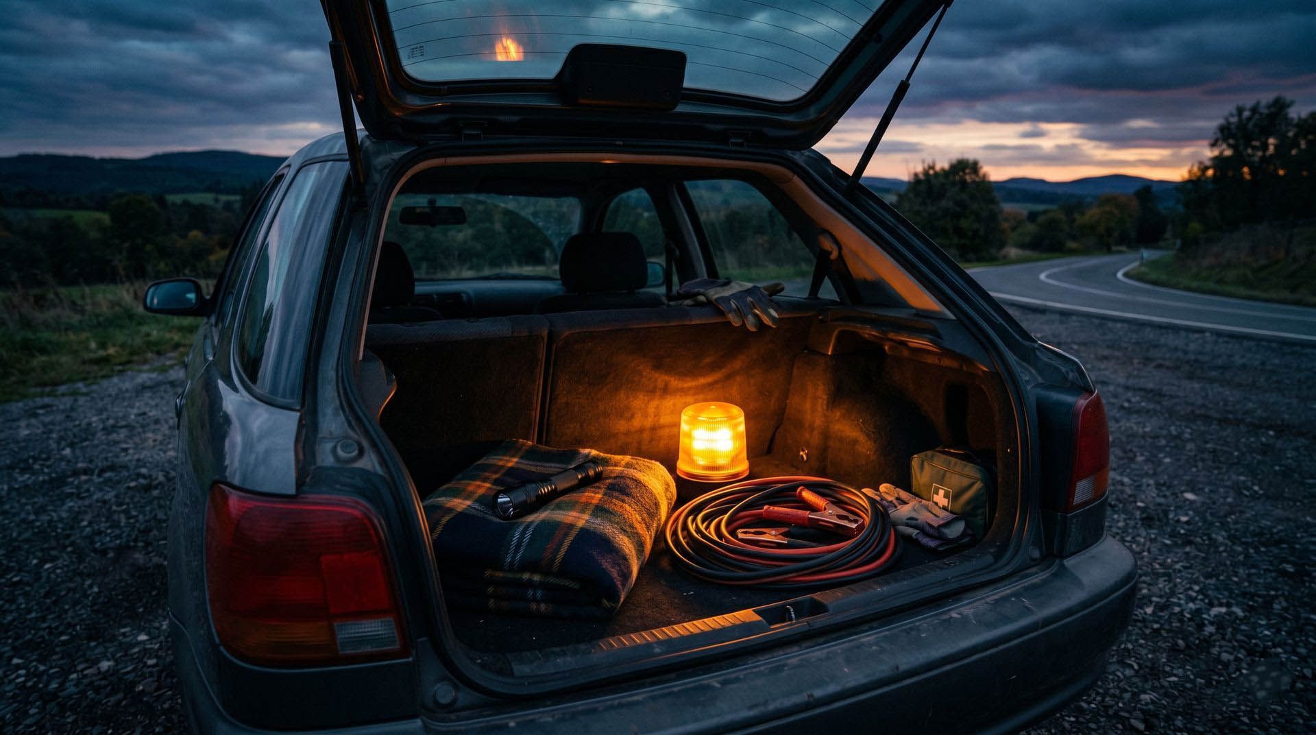 Kit de emergencia para el coche: qué llevar siempre