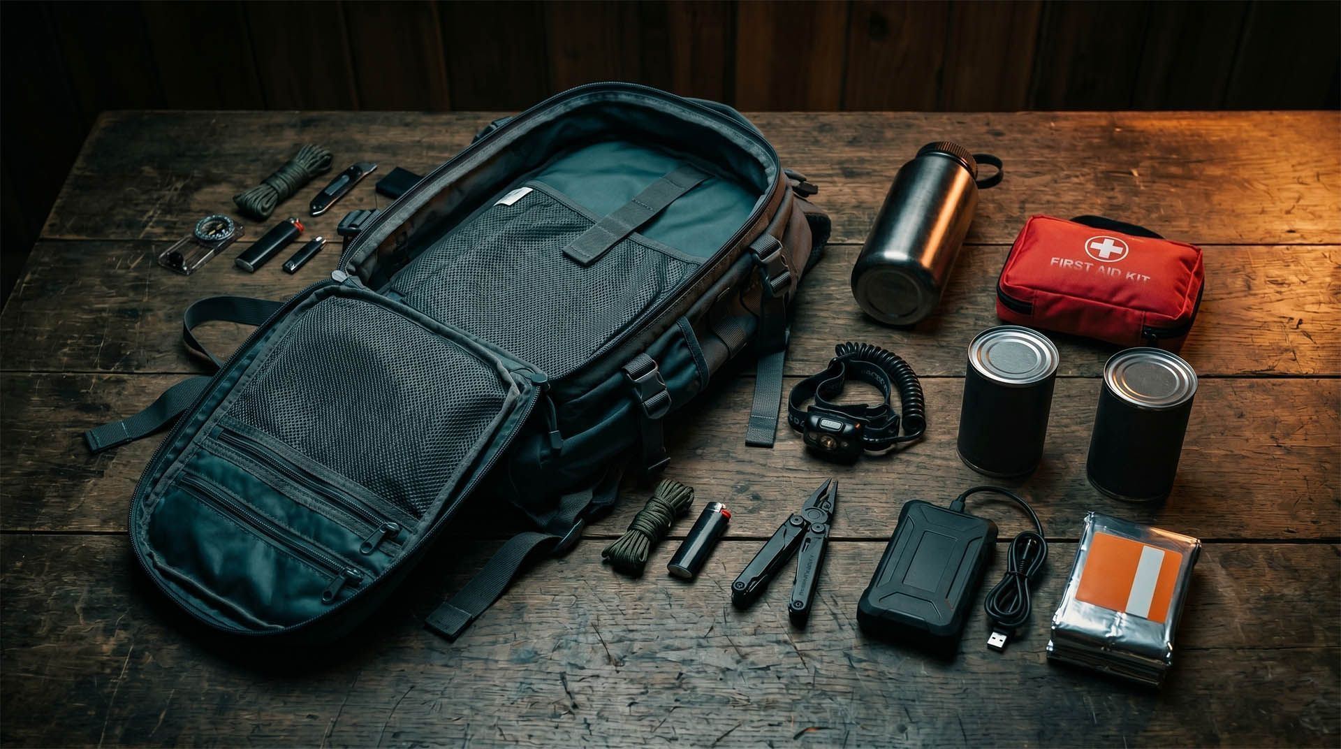 Mochila de emergencia (72 horas): qué meter y cómo montarla