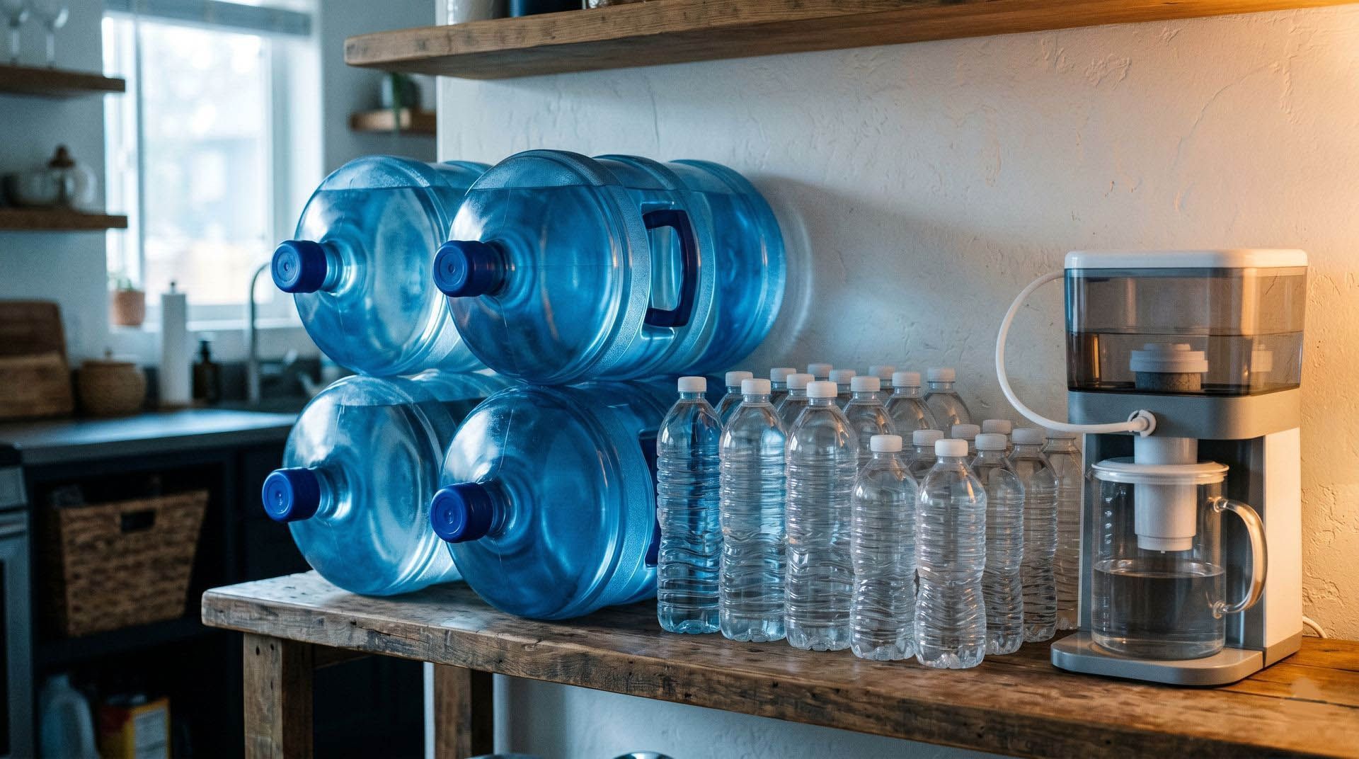 Reserva de agua en casa: cuánta guardar y cómo